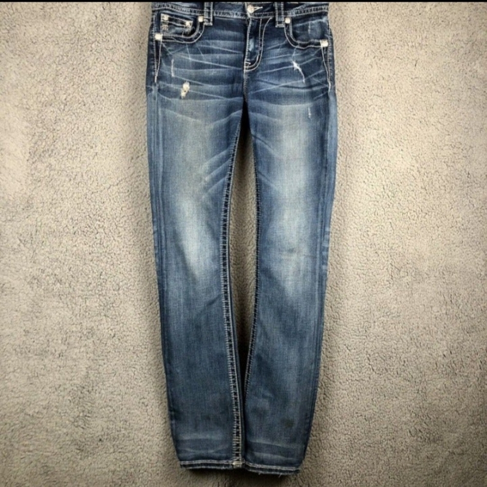 Miss Me Chloe Bootcut Angel Wings Jeans